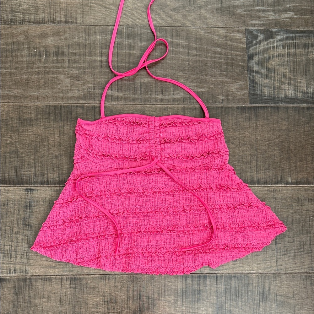 Pink tube Top size xs